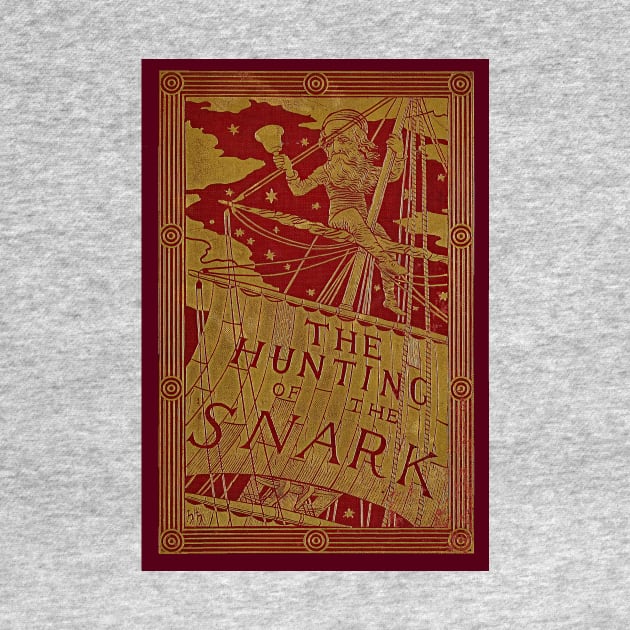 The Hunting of the Snark- vintage book cover by stevepaint